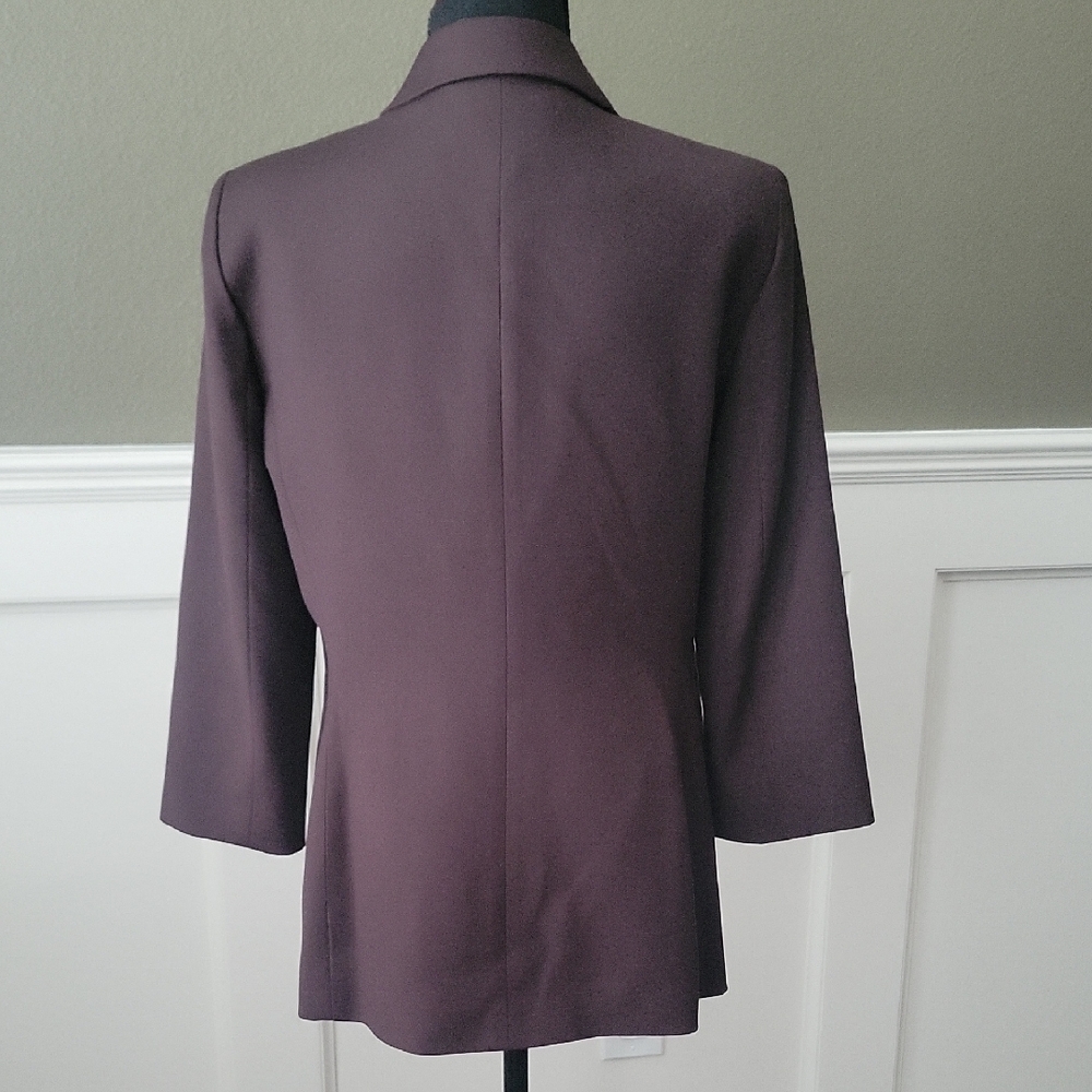 Alex Marie Brown Women's Blazer 3/4 Sleeves - Picture 4 of 4
